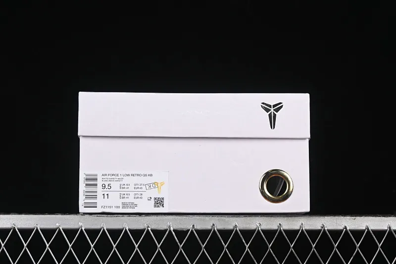 All categories Nk Air Force 1 Air Force series Nk Air Force 1 Low Air Force low top Pure original Nk Air Force 1'07 Low Kobe Bryant full first layer Air Force 1 low top casual sneakers FZ1151-100